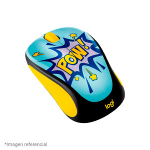Mouse Logitech M317c Wireless Pow Yellow/Black (910-006122)