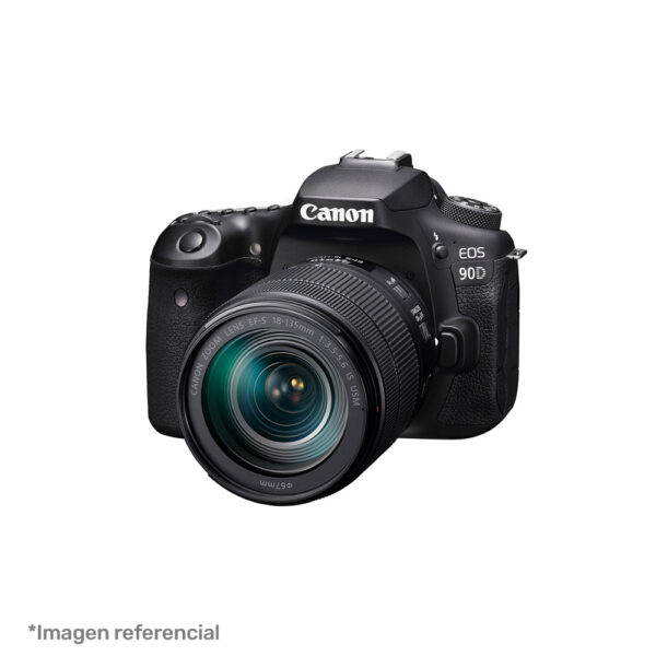Cámara Canon EOS 90D DSLR EF-S 18-135